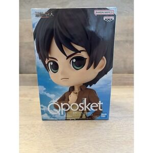 Qposket‎ Attack on Titan Eren Yeager vol.2 Figure A ver. Q posket Banpresto New